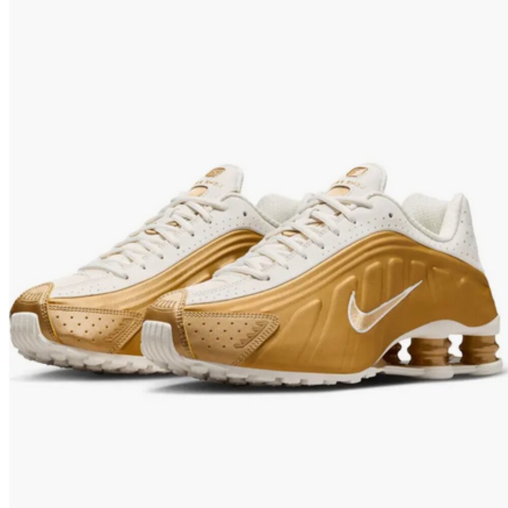 Nike Shox R4 women's Running Shoes Size 6.5 Golden